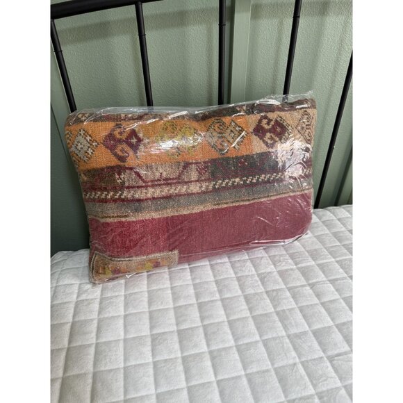 Sundance Azara Knotted Pillow 16x24 Southwest Geometric Boho Tribal Throw Decor - Picture 1 of 7